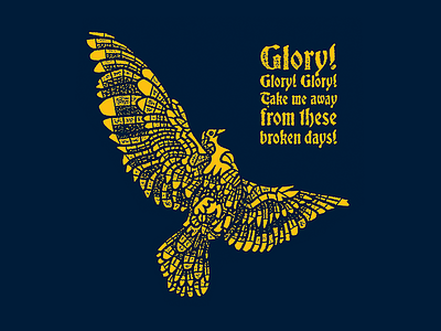 Glory, part 2 bird dove featured friend glory illo illustration jose mosaic religious icon