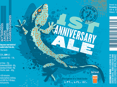 Roughtail 1st Anniversary Ale