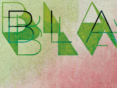 Gotham tweaks album art bastardization brayer type typography wip