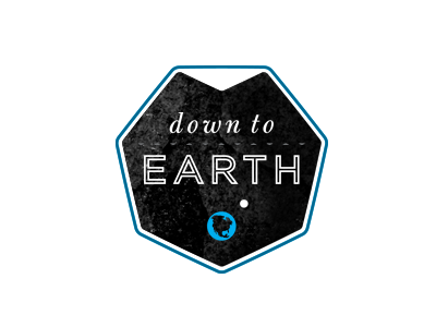 Down to Earth badge