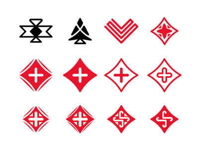 Native American semiotic playing card suits, WIP clubs diamonds hearts native american playing cards spades suits wip