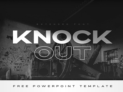 Knockout Extended Font