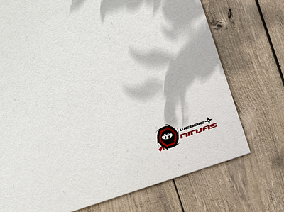 Webbie ninja logo design art artwork brand identity branding design drawing flat illustration illustrator japanese logo mascot minimal modern ninja pictorial samurai shuriken sword vector