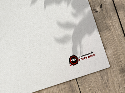 Webbie ninja logo design