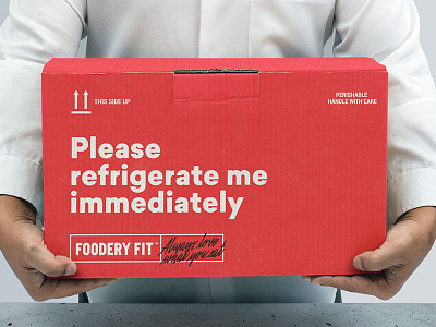 Foodery Fit Delivery Box box boxes cardboard packaging