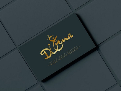 Diana Omar Studio brand brand design brand identity branding branding design business card logo logo design startup branding startup logo
