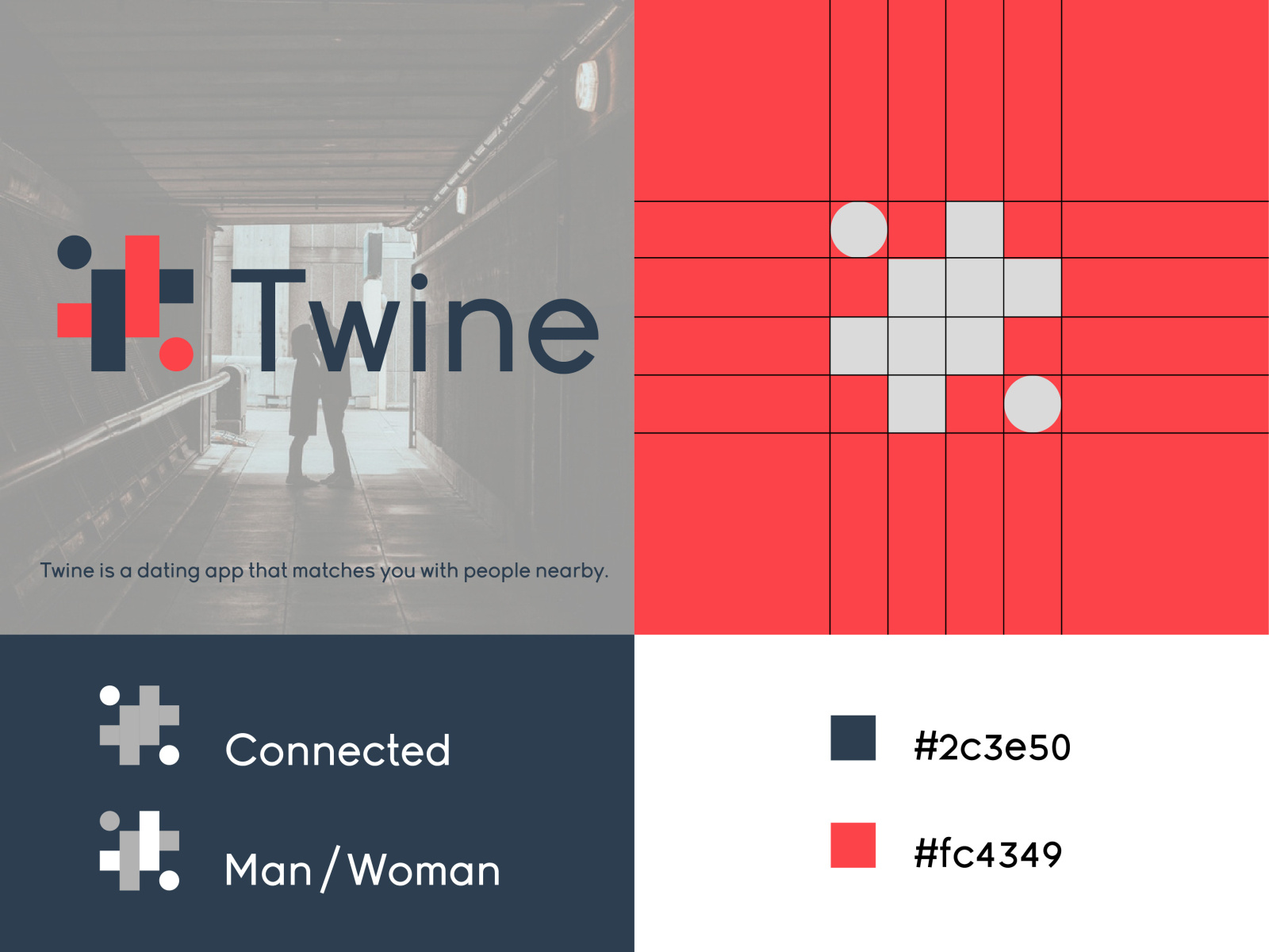 Twine logo presentation by Burak Altunkaynak on Dribbble