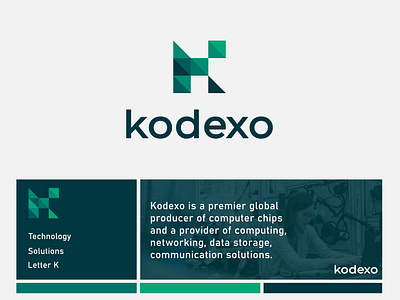 Kodexo logo design.