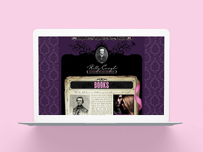 Kelly Creagh Young Adult Author Website Design