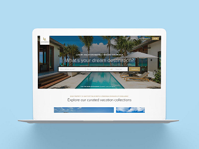 Luxury Retreats W3 Travel Website