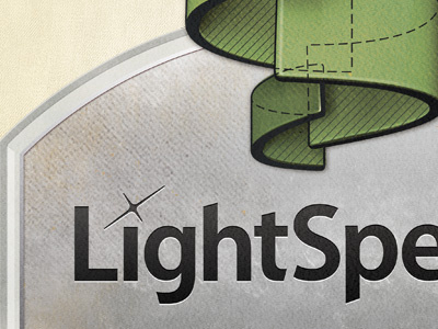 LightSpeed Boot Camp Branding Detail