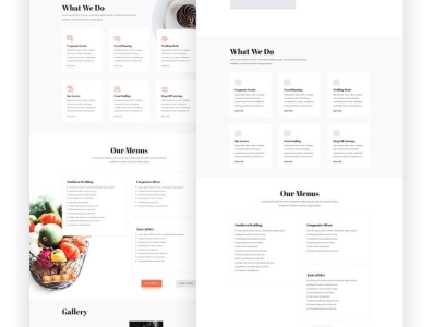 Landing Page Design, UI & Hi-Fi Wireframe figma frontend typography ui ux wireframe