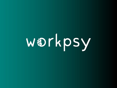 workpsy - the science of people branding design icon illustration lettering logo minimal type typography vector