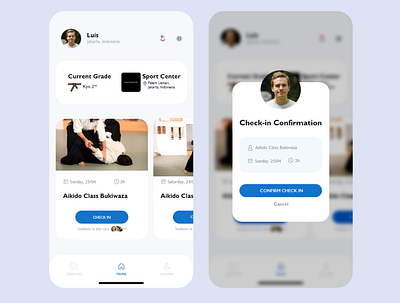 Martial Art App app ui ui design uiux ux uxdesign