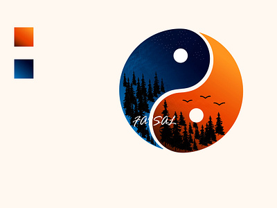 yin und yang ART ILLUSTRATION CONCEPT