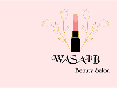 wasaib Beauty saloon logo