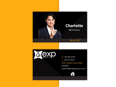 Real Estate Business Card Design