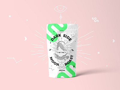 Superside - Coffee Label branding design flat illustration illustrator typography
