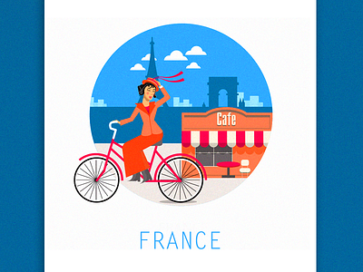 France flat france illustration