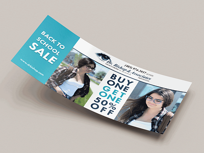 Back to School Sale Postcard branding graphic design photography