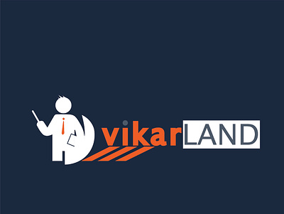 Vikarland 01 branding design flat icon illustration illustrator logo minimal vector