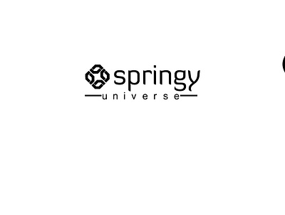 springy logo app branding corporate identity design illustration logo logo design minimal typography ui