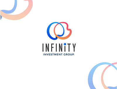 Infinity logo 3d branding corporate identity design gradient logo graphic design icon logo logo design minimal vector