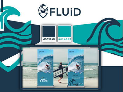 Branding for Watersports brand (Fluid)