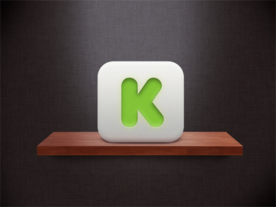 Kickstarter Iphone app icon