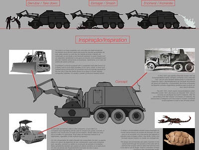 Corpsegrinder - Vehicle Concept car concept vehicle vehicle concept vehicle design vehicle graphics