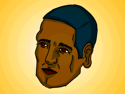 GIF Experiment #3 animated animation cd drawing gif head illustration wtf
