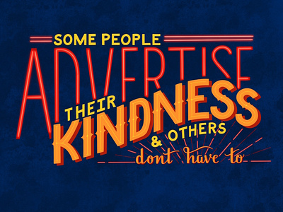 Advertise Kindness