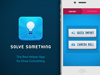 Solve Something Promo app app icon icon iphone promo