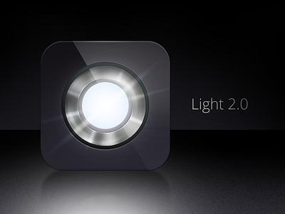 Light 2.0 app icon app app icon icon ios iphone promo
