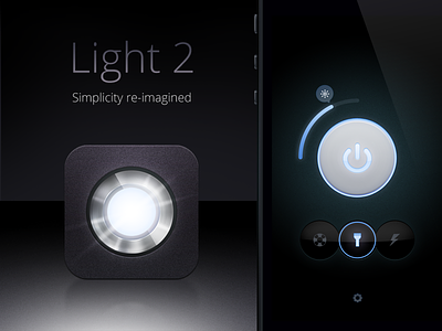 Light 2.0 Release Promo app app icon icon iphone light promo ui