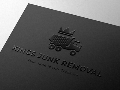 Junk Removal Logo branding design logo