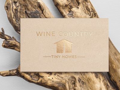 Tiny Homes logo branding design flat logo minimal