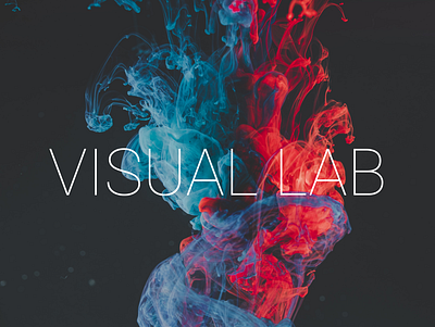 Visual Lab colors graphic design typogaphy visual design