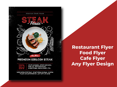 restaurant flyer