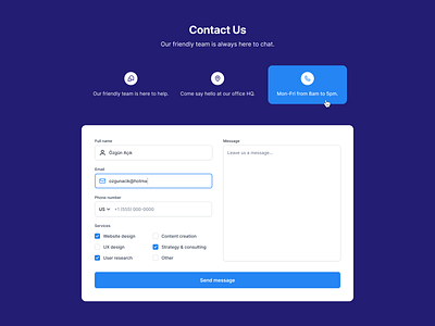 Contact Form - Daily UI 01