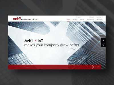 Azbil - Homepage - Corporation