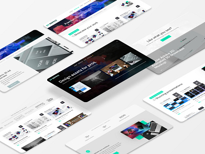 Perspective Web Mockups