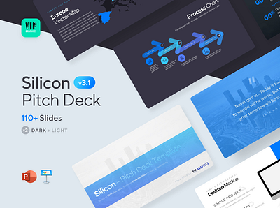 Silicon Pitch Deck – Update business pitch clean creative keynote keynote design keynote presentation keynote template keynote templates mockup psd mockup template perspective mockup pitch deck template powerpoint powerpoint design powerpoint presentation powerpoint template powerpoint templates