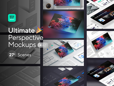 Ultimate Perspective Mockups Bundle