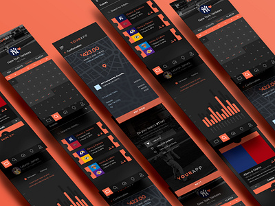 Events & Tickets: UI Kit for Mobile Apps event app events events app fan fan app fans fansite mobile app mobile ui mobile ui kit sports sports app ticket app ticket booking ticketing tickets ui kit ui kit design ui kits