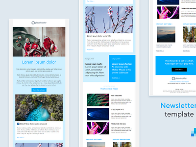 No-Code HTML Newsletter Template