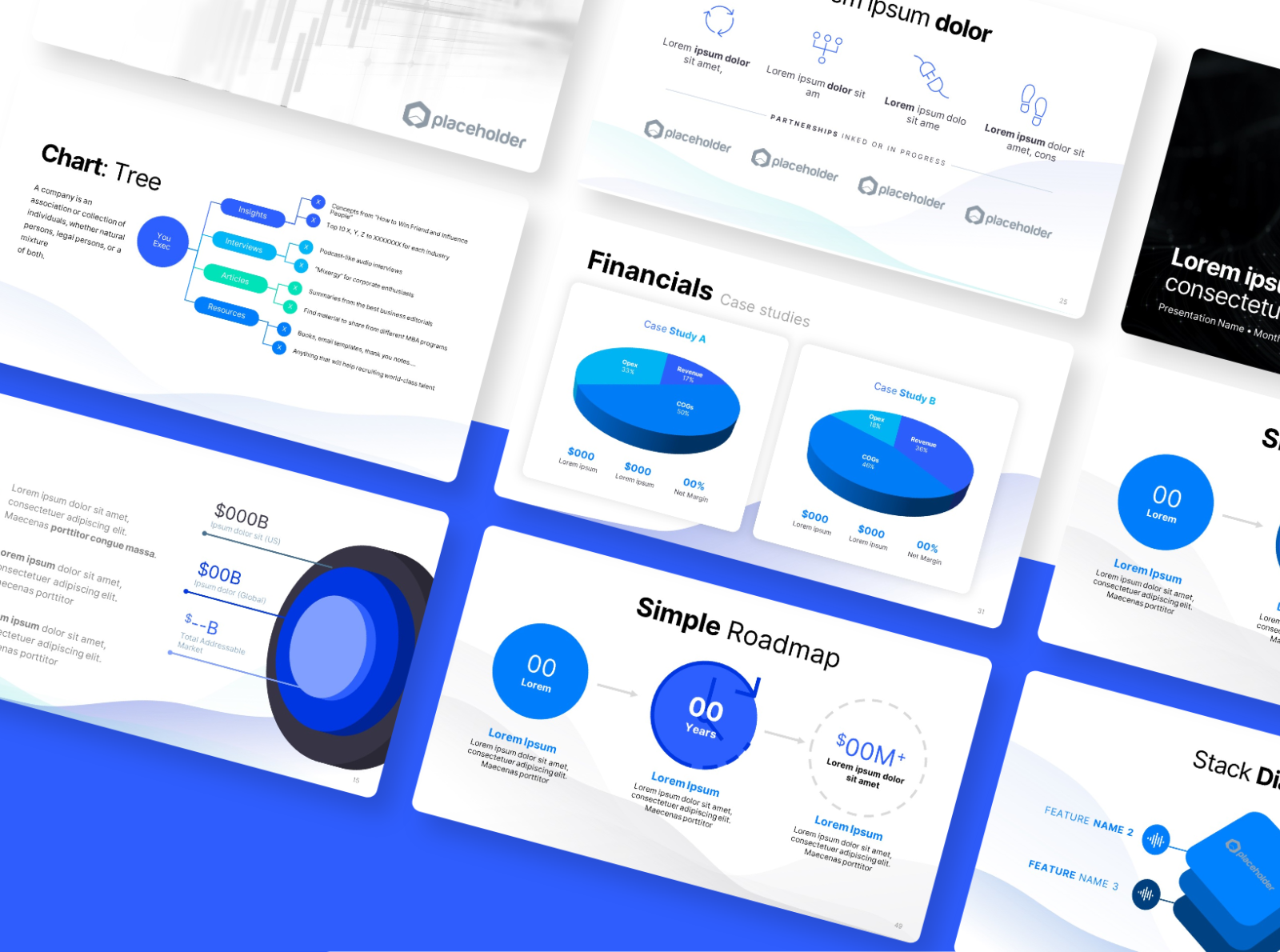 Startup Pitch Deck Template by VIP Graphics on Dribbble