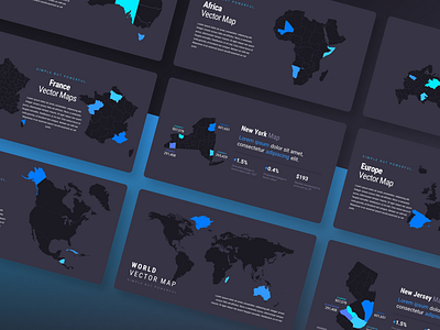 Vector Maps for PowerPoint