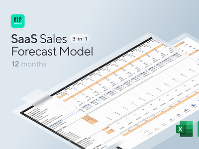 Software, SaaS & Subscriptions — Sales Forecast Model for Excel