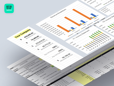 Professional Services Financial Model Template for Excel agency cfo charts enterprise excel finance financial model financial planning google sheets graphs modeling professional services projections revenue sales services spreadsheet spreadsheets startup template